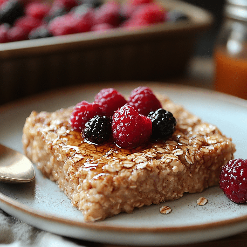 saskdev 98455 A warm slice of baked oatmeal sits on a rustic 031dec03 dd03 4c08 b4c0 e6e73944a59b 3