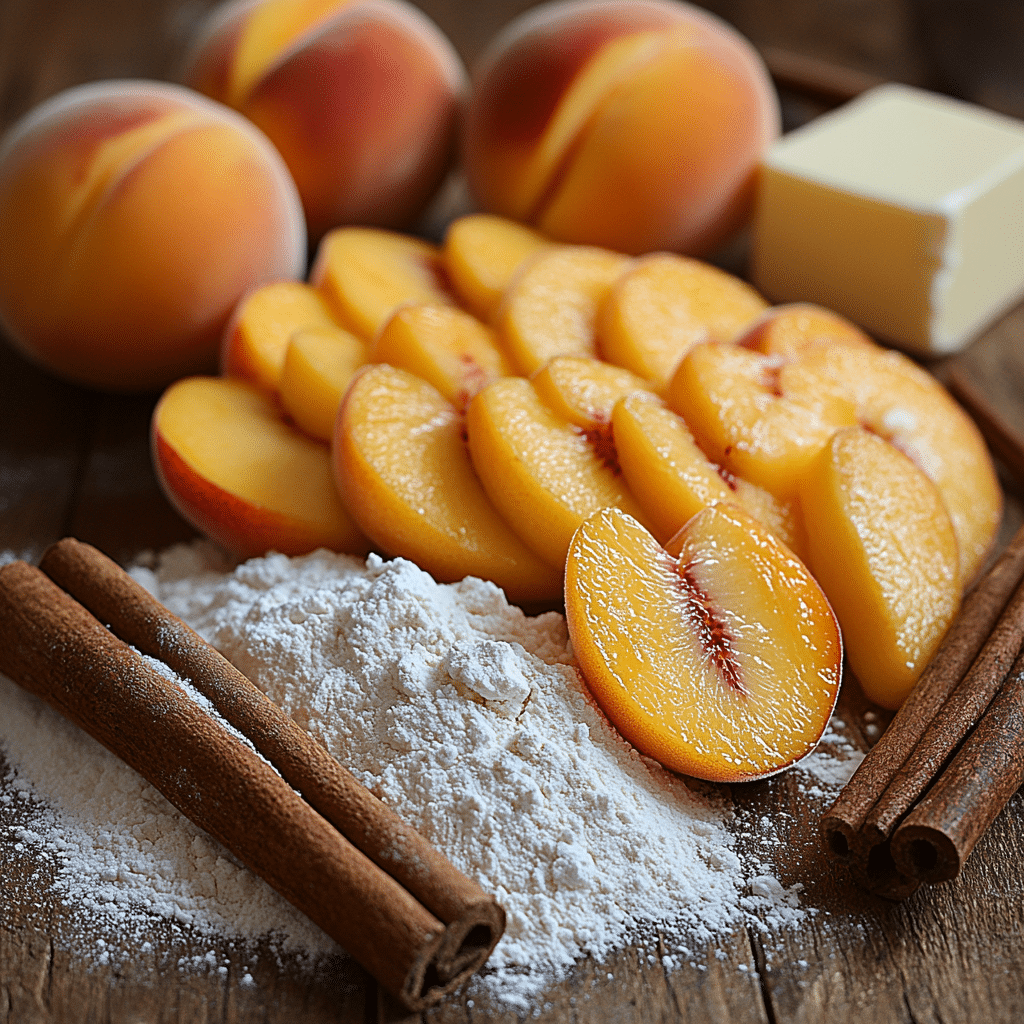 saskdev 98455 Close up of fresh sliced peaches cinnamon stick f97344bc 029d 4ca4 ad1e 7bbd235198e3 2