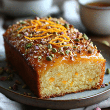 Cardamom Orange Pistachio Tea Cake – A Spiced &amp; Nutty Dessert You’ll Love-image