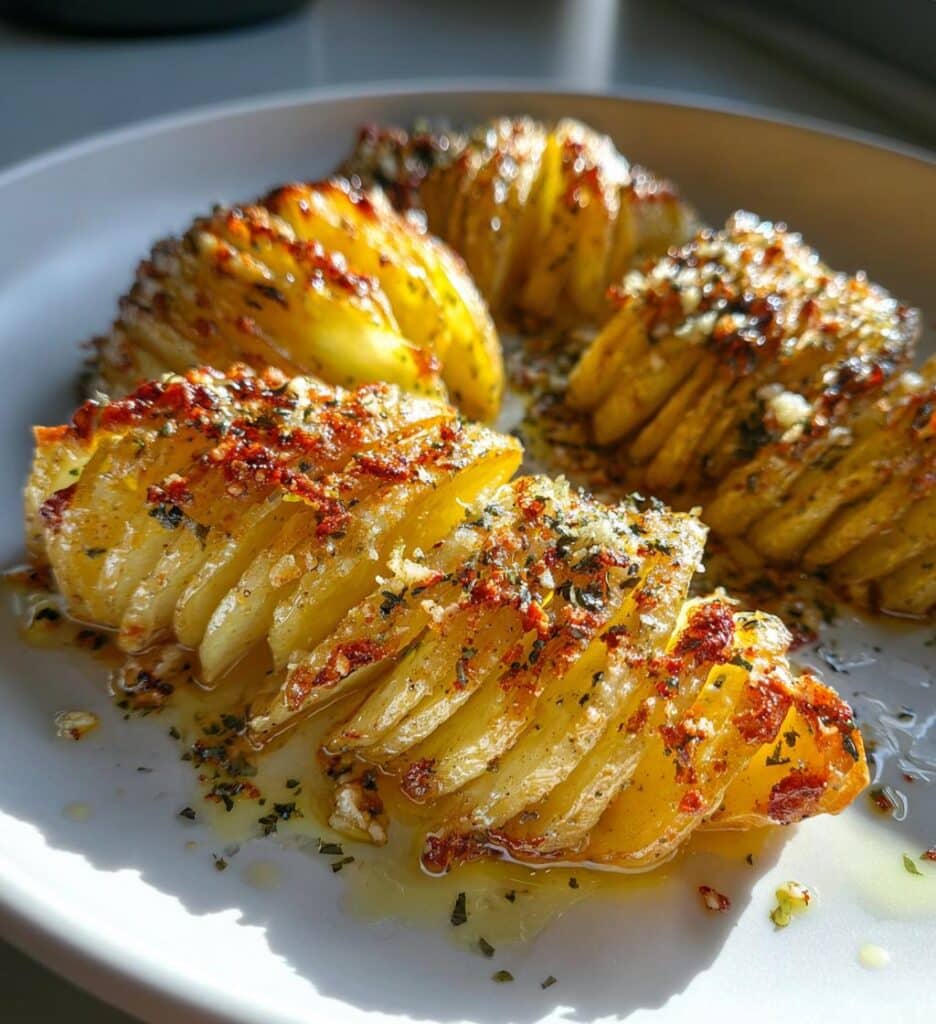 Accordion potatoes