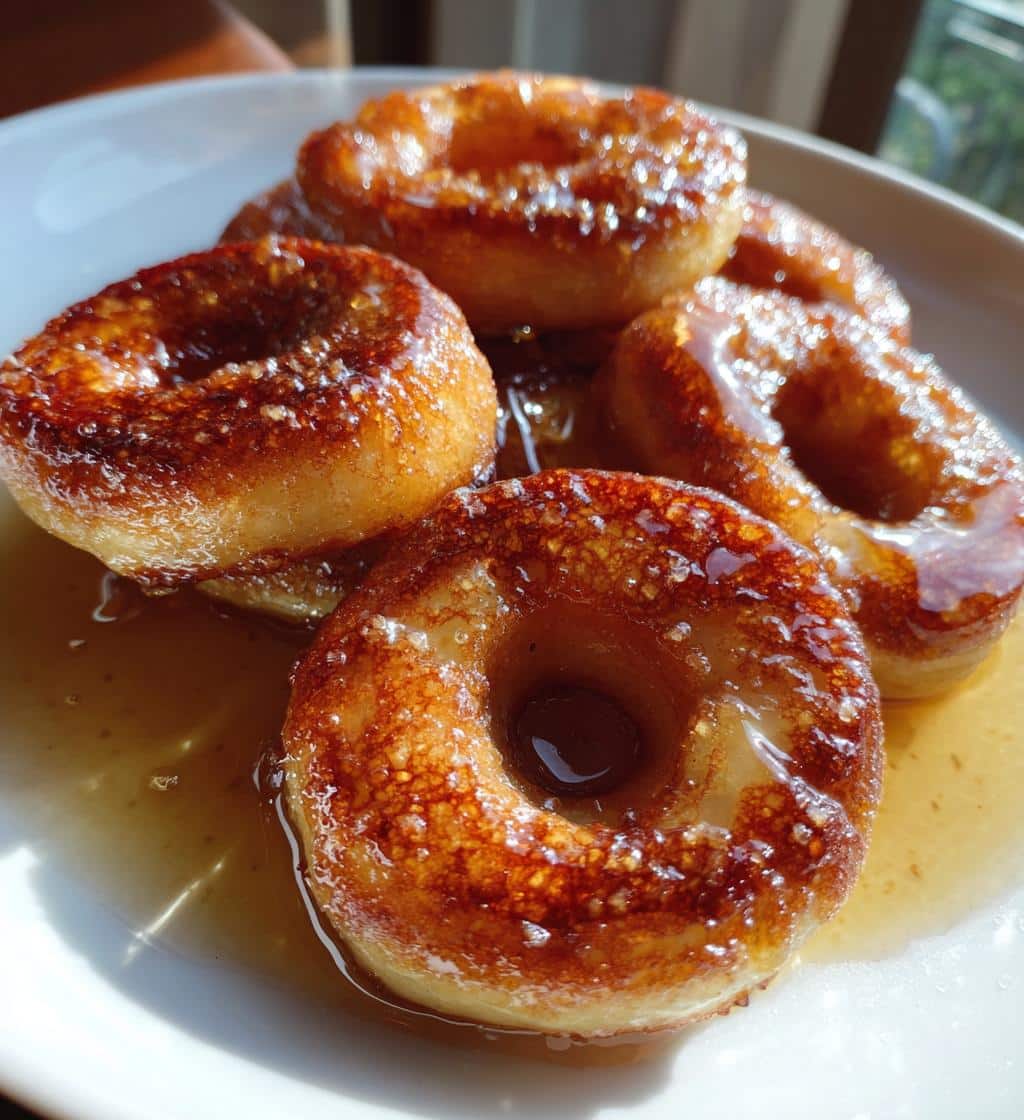 Apple Ring Pancakes - detail 1