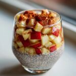 Apple pie chia seed pudding