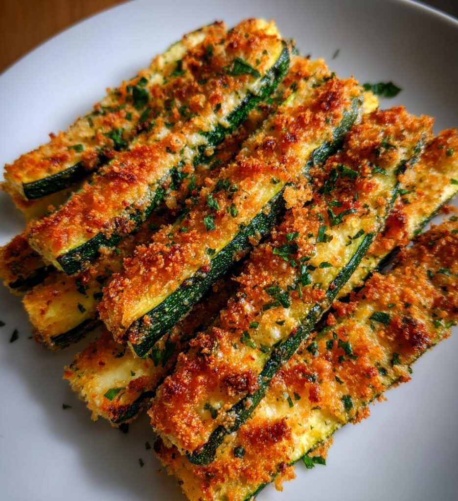Baked Parmesan Zucchini