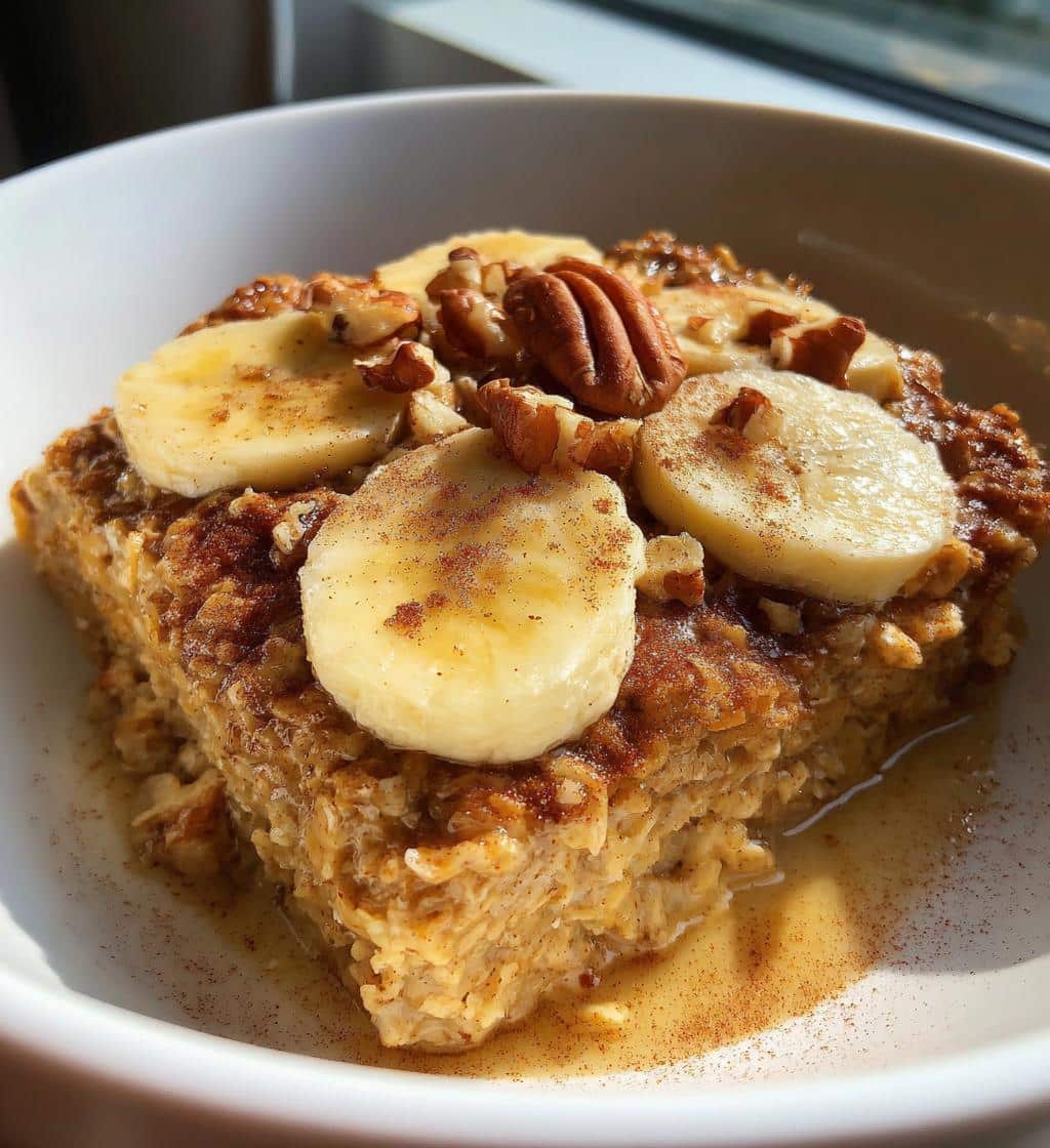 Banana Bread Baked Oats - detail 1