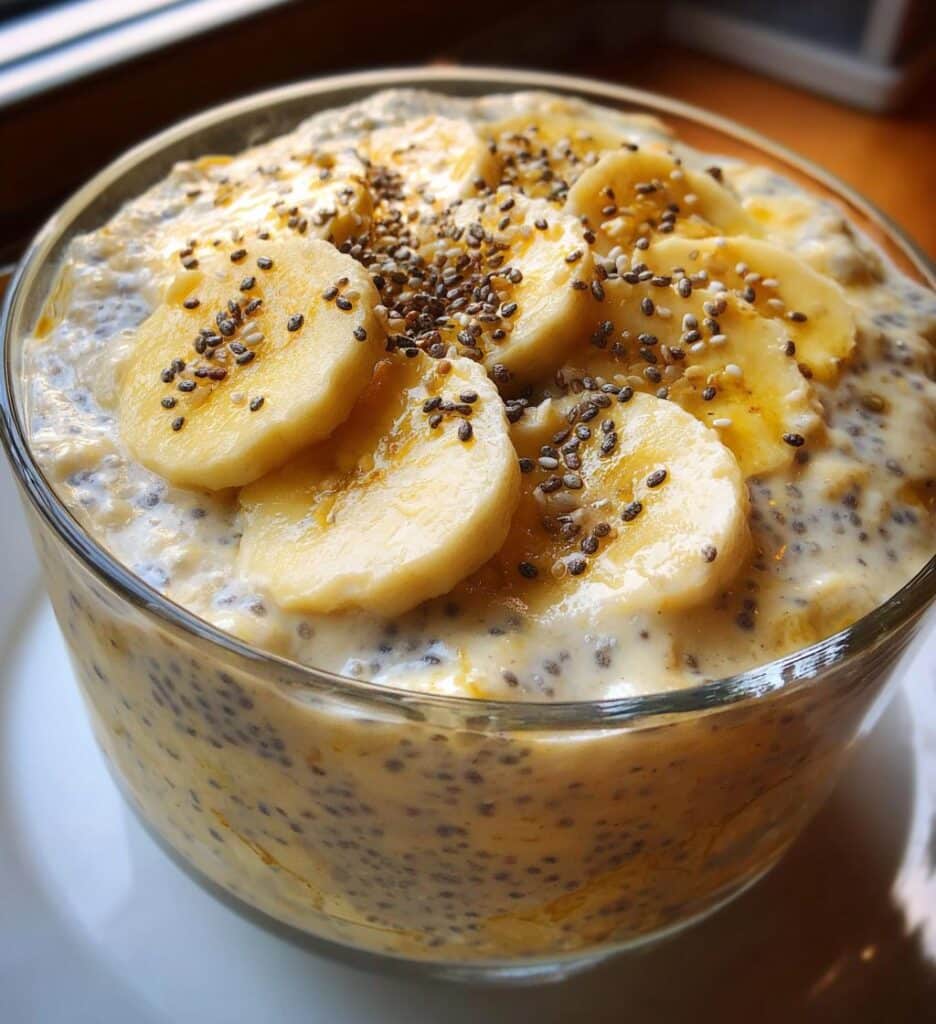 Banana Chia Pudding 1