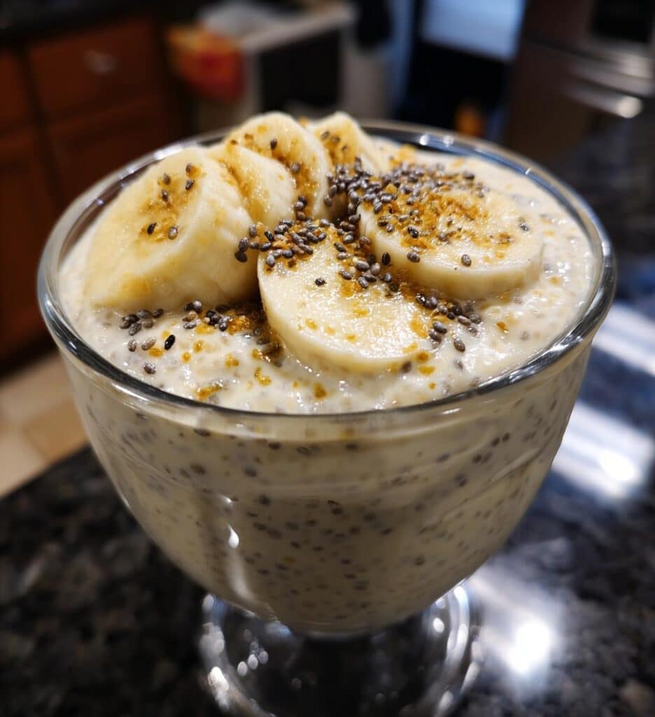 Banana Chia Pudding