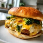 Broccoli Cheese Burgers