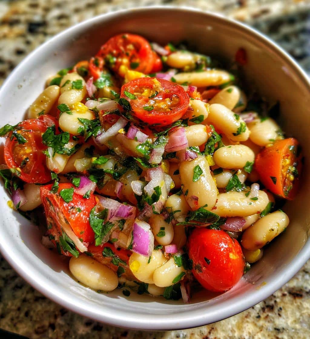 Cannellini Bean Salad - detail 1