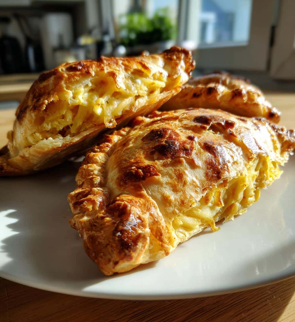 Cheese & Onion Pasties - detail 1