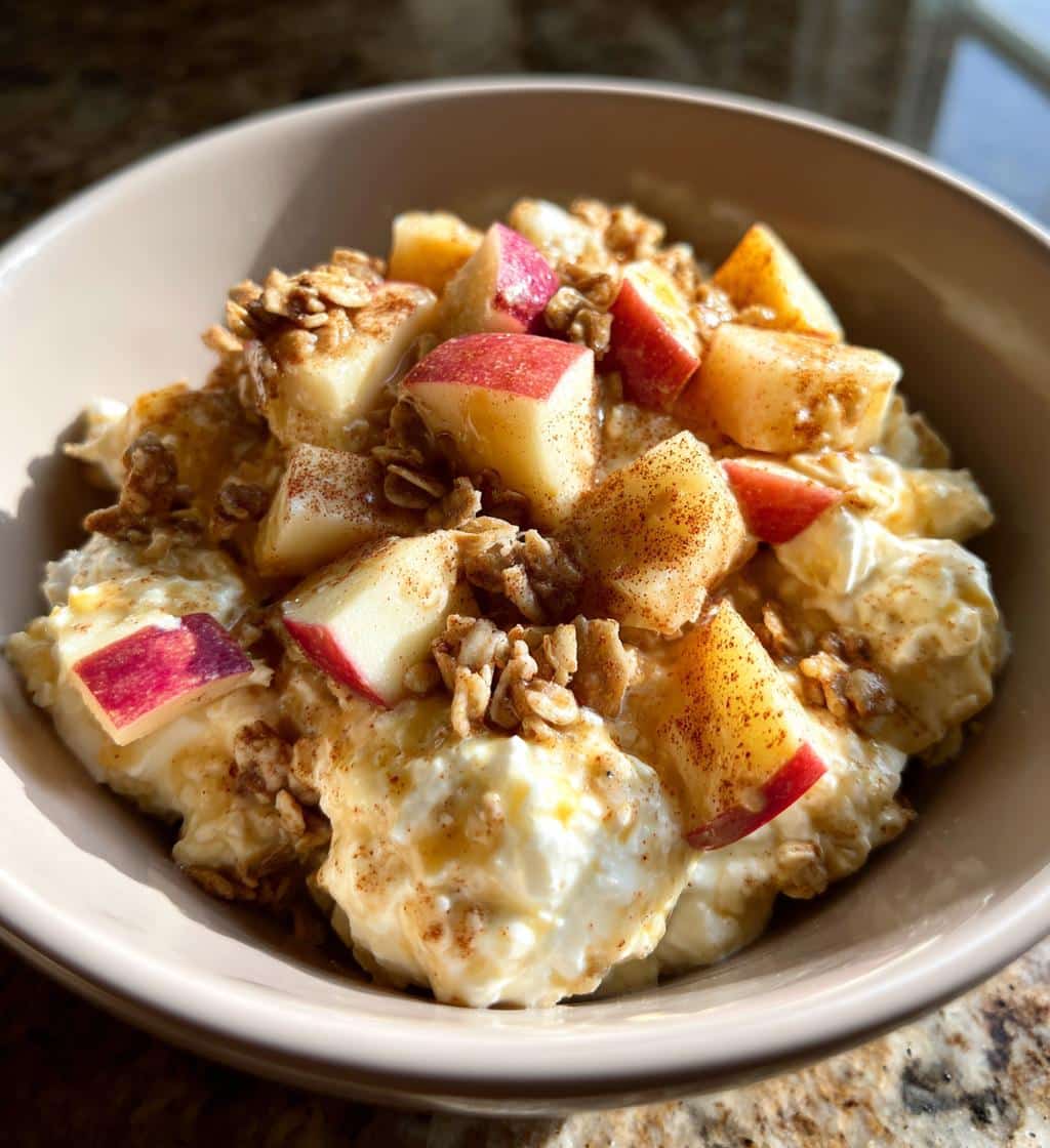 Cinnamon Apple Cottage Cheese Bites - detail 1