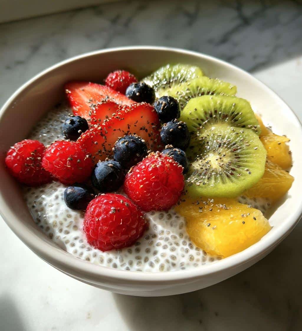 Coconut Chia Pudding - detail 1