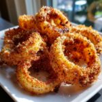 Crispy Parmesan Onion Ring Chips Recipe