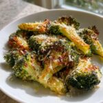 Crispy Smashed Broccoli with Parmesan