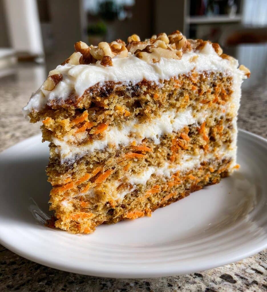 Easy Oatmeal Carrot Cake