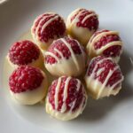 Frozen White Chocolate Raspberries