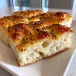Garlic Parmesan Focaccia Bread