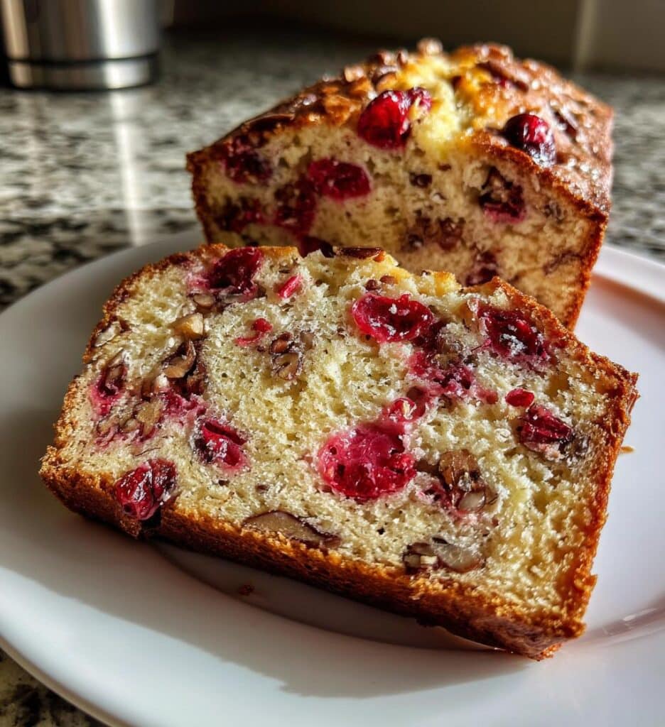 Mom's Cranberry Walnut Bread