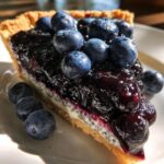 No-Bake Blueberry Chia Seed Pie
