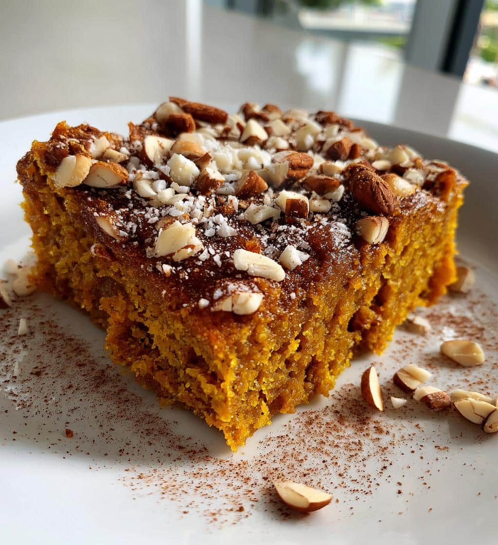 Pumpkin Breakfast Bars - detail 1