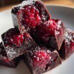 Raspberry Chocolate Molded Candies