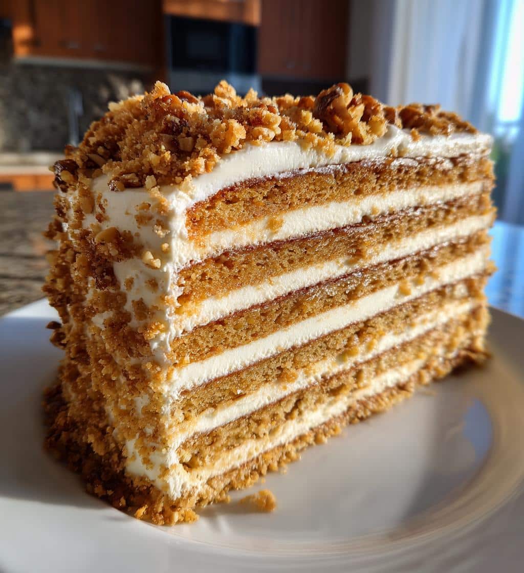 Russian Honey Cake - detail 1