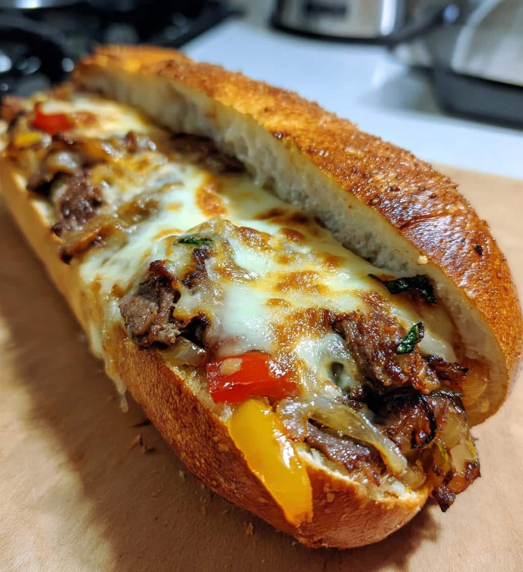 Steak Stuffed French Bread - detail 1