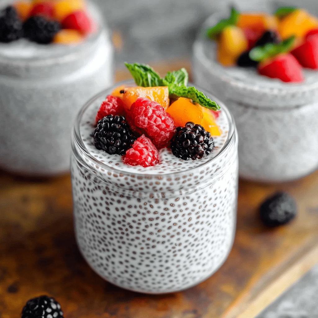 Vanilla Chia Seed Pudding 1
