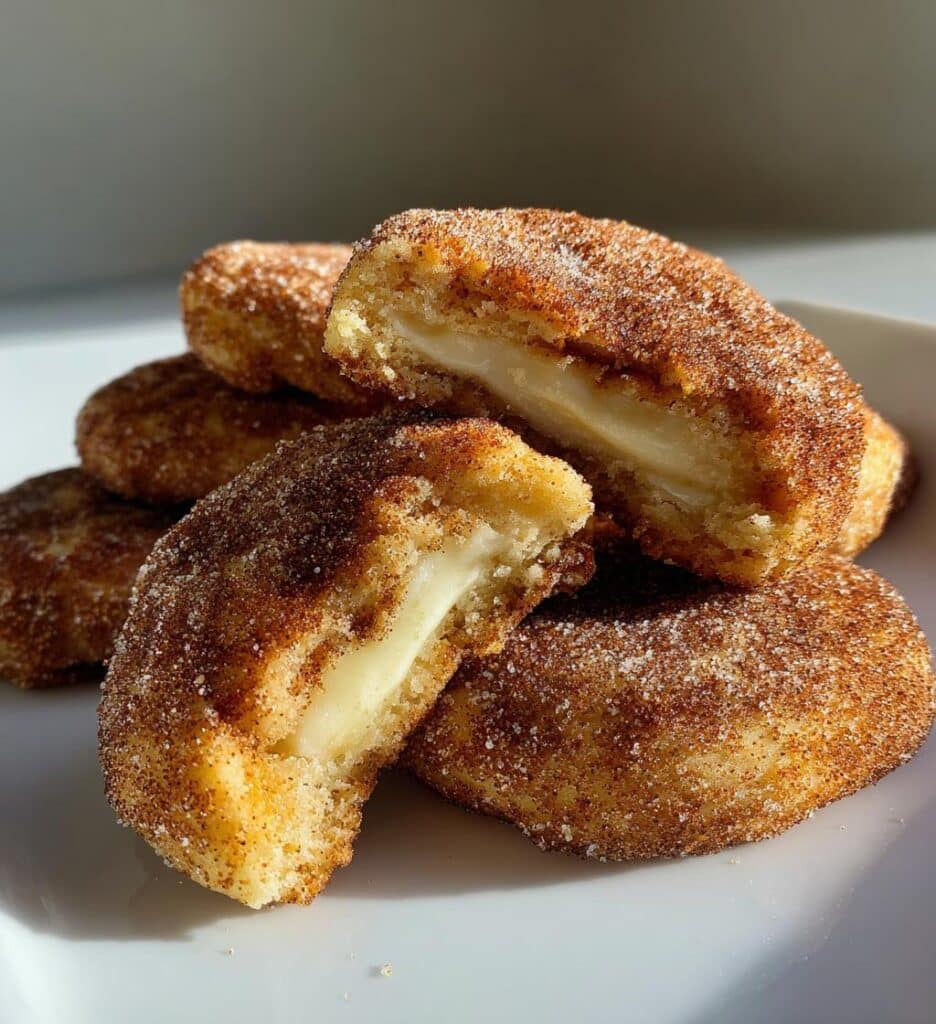 churro cheesecake cookies