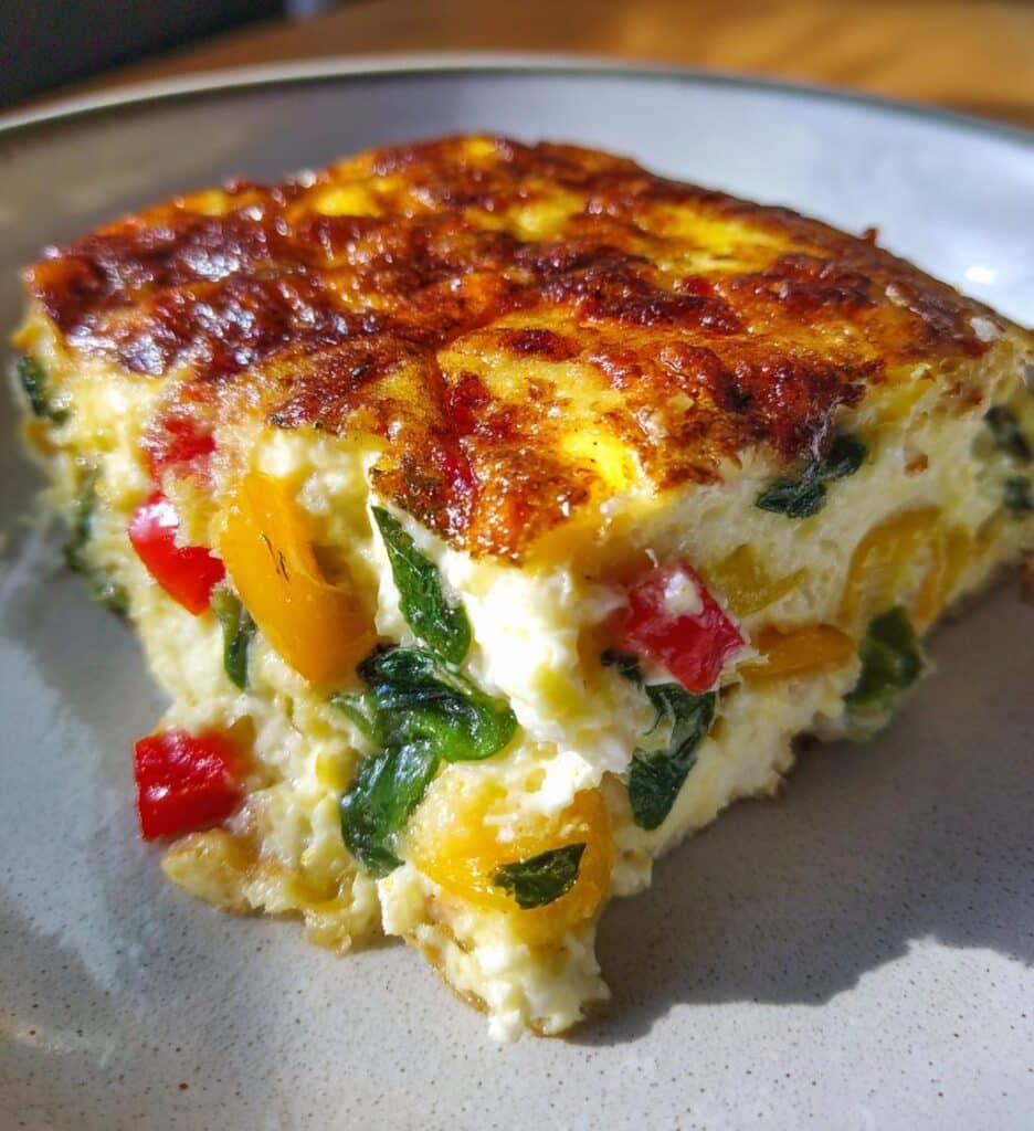 cottage cheese egg bake