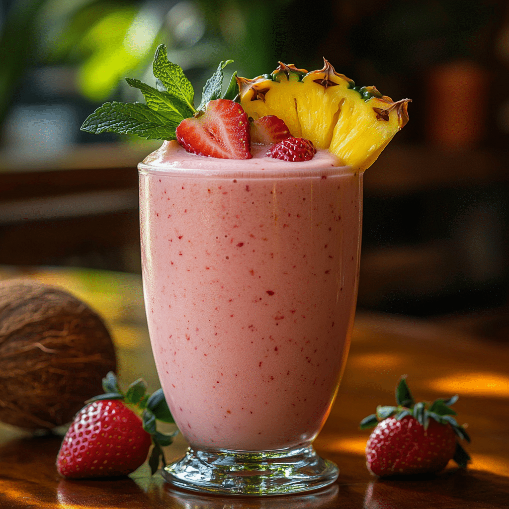 saskdev 98455 A vibrant glass of strawberry pia colada smooth 53f2f94b 9dd0 4d8b adf9 8b29520e744d 2