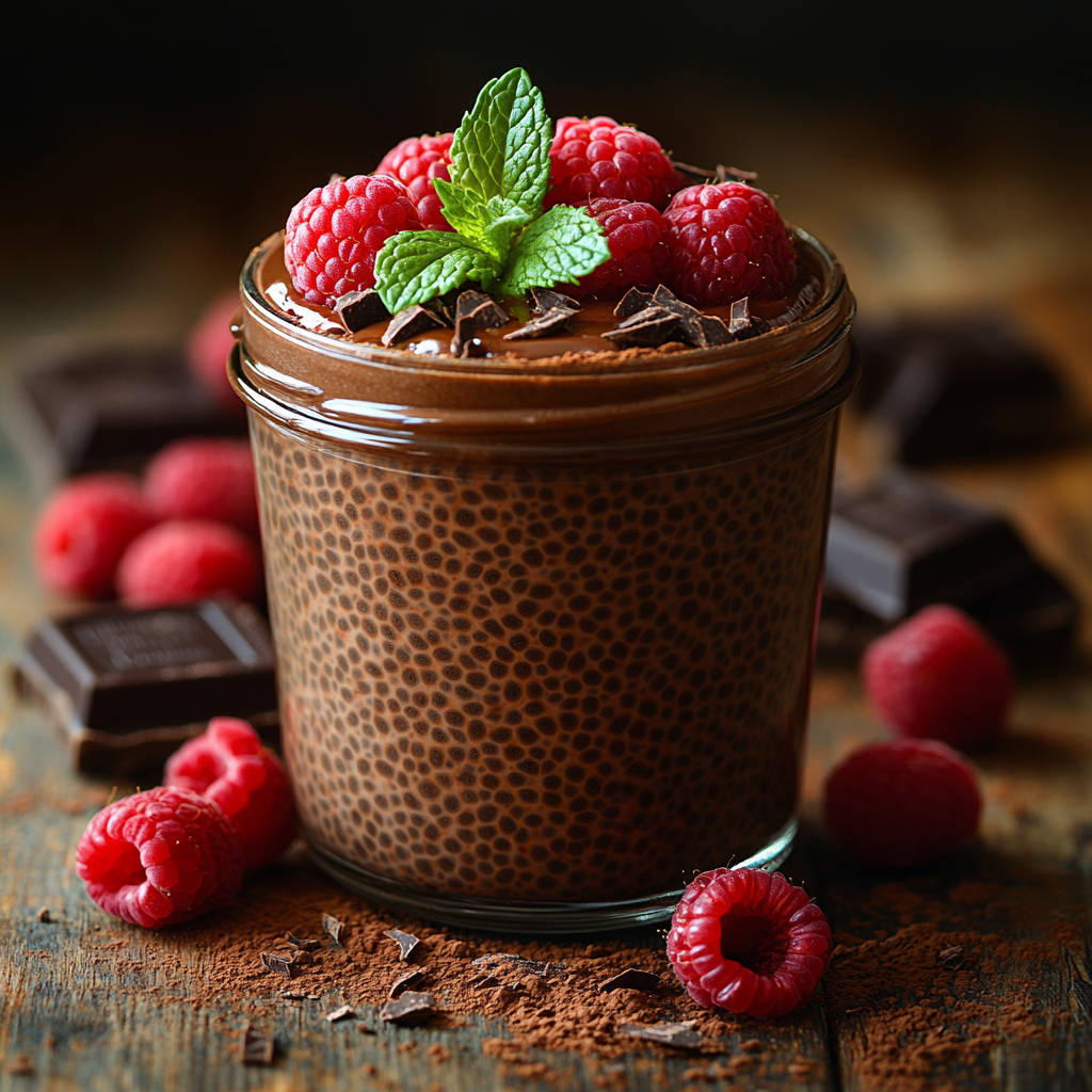 saskdev 98455 Creamy chocolate chia seed pudding served in a 7fce5edc fe05 450b a3cf 36fef6ff2a1f 1