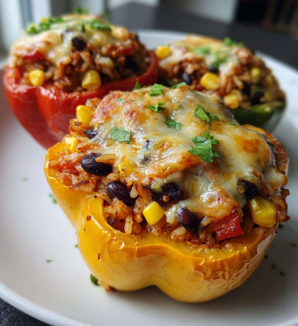 spanish stuffed peppers - detail 1