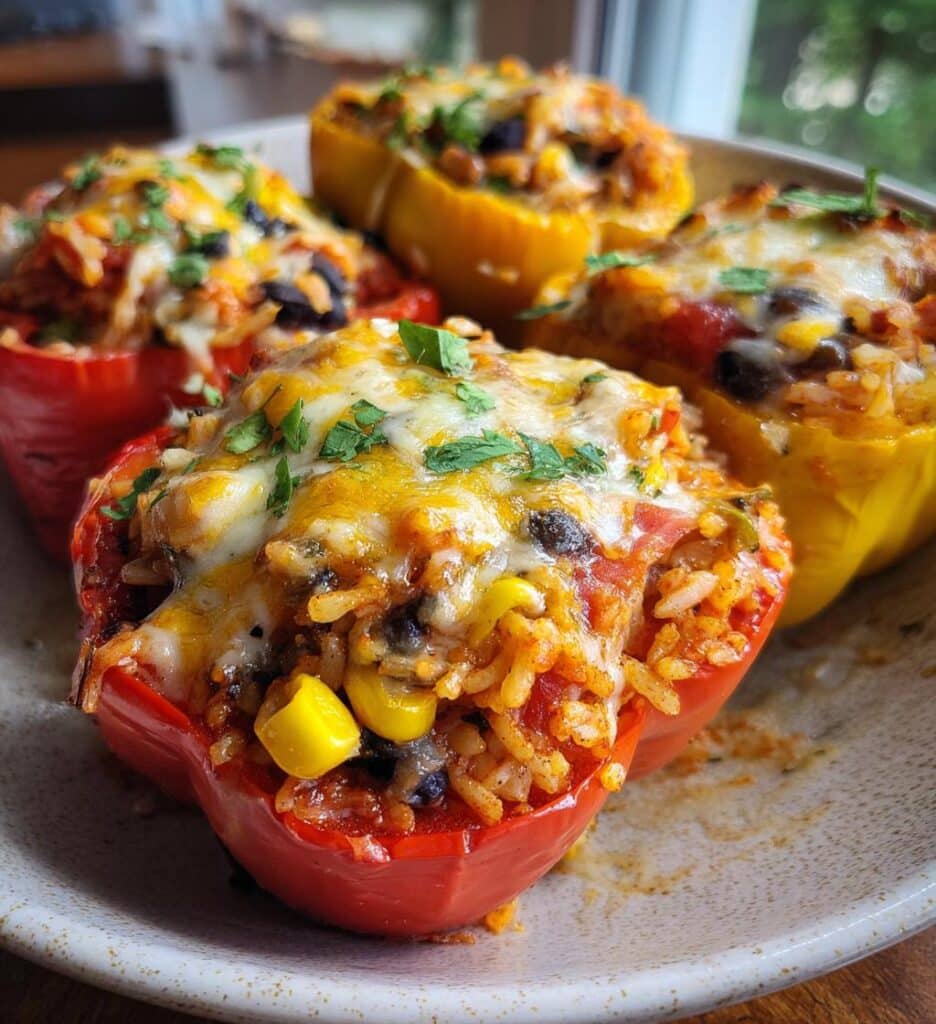 spanish stuffed peppers
