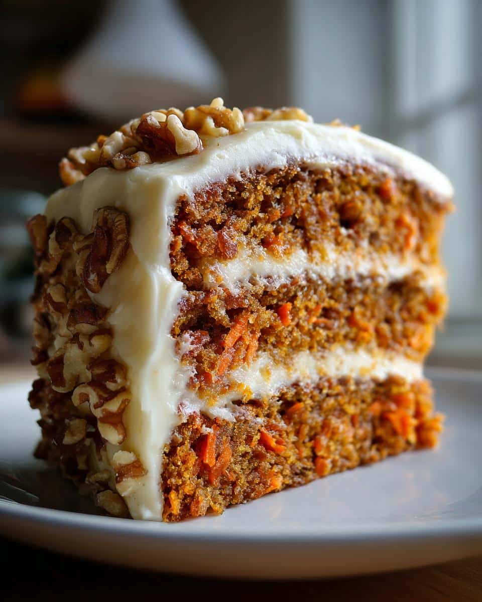 BROWN BUTTER CARROT CAKE - detail 1