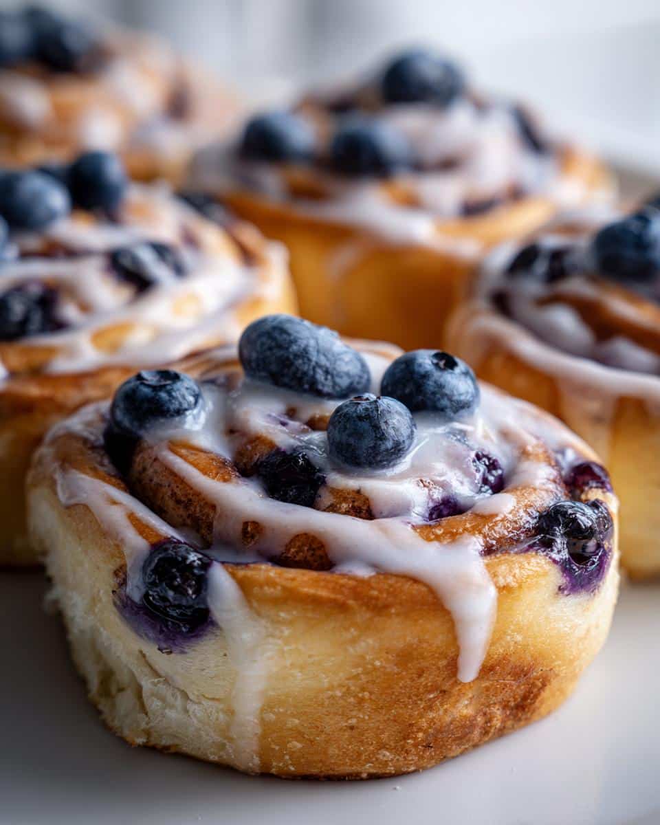 Blueberry Cinnamon Rolls - detail 1