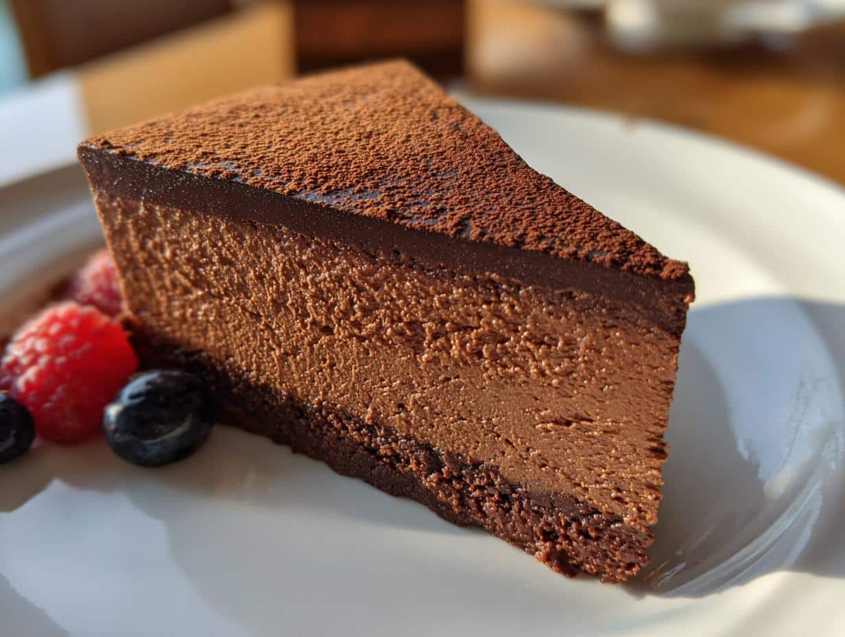 CHOCOLATE MOUSSE CAKE - detail 1