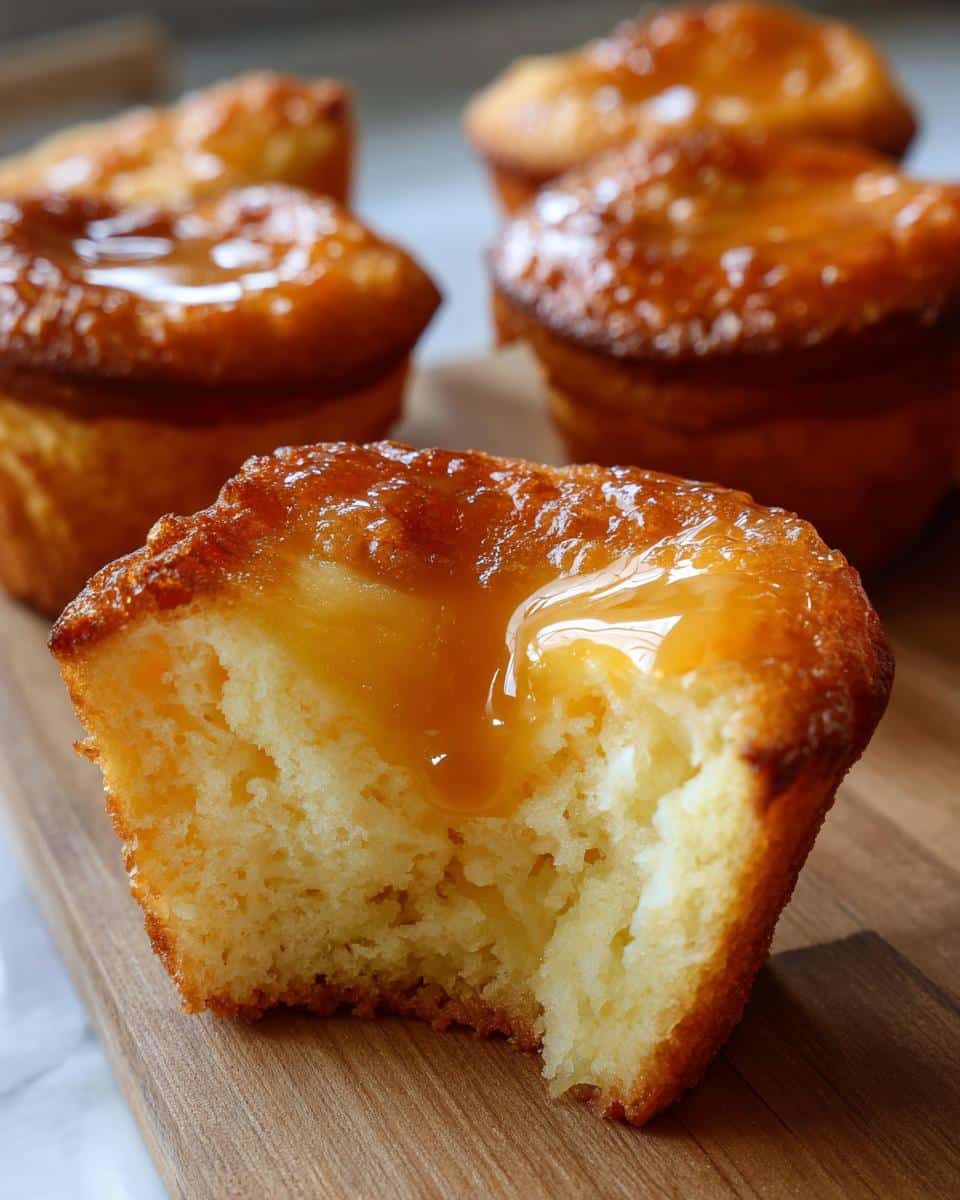 Caramel Flan Muffins - detail 1