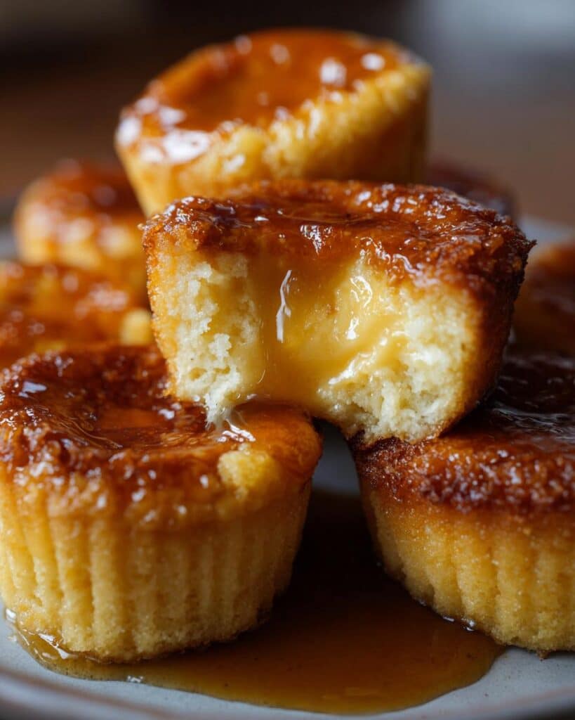 Caramel Flan Muffins