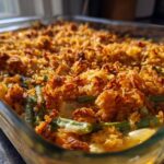 Caramelized Onion & Herb Green Bean Casserole