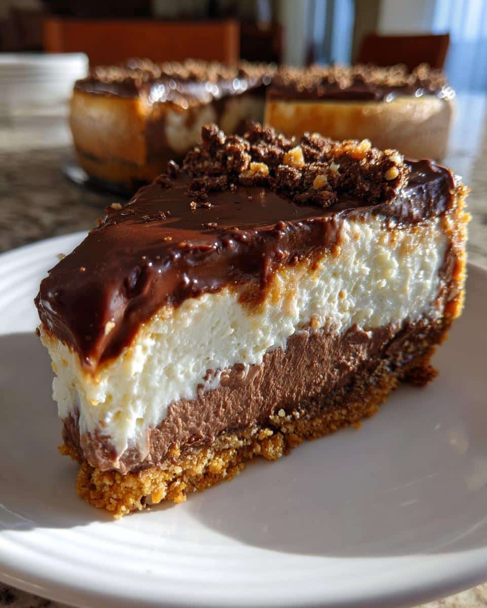 Chocolate Fudge Truffle Cheesecake - detail 1