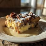 Cinnamon Pecan Bread Pudding