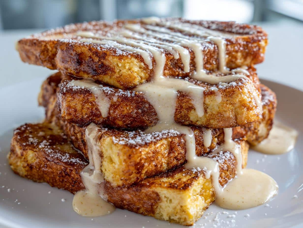 Cinnamon Roll French Toast Recipe - detail 1