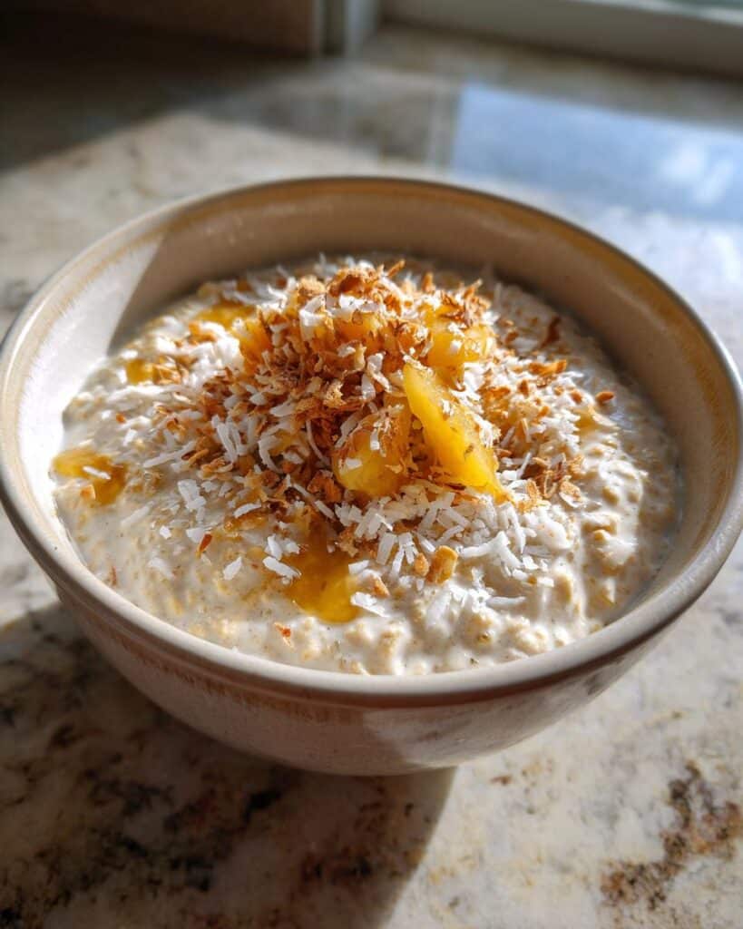 Coconut Overnight Oats Recipe