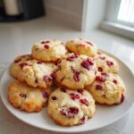 Cranberry Shortbread Cookies