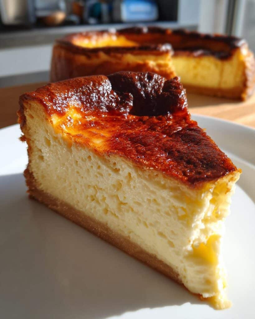 Creamy Basque Cheesecake