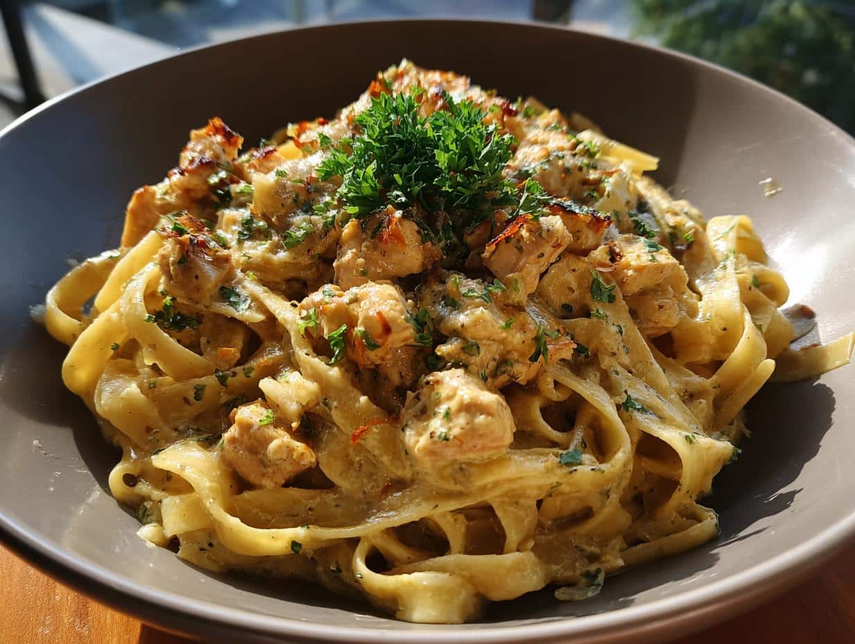 Creamy Garlic Parmesan Chicken Pasta - detail 1