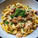 Creamy Garlic Parmesan Chicken Pasta