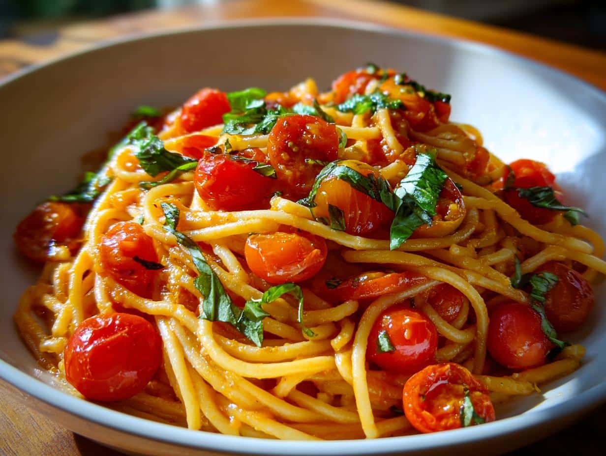 Creamy Tomato Garlic Pasta - detail 1