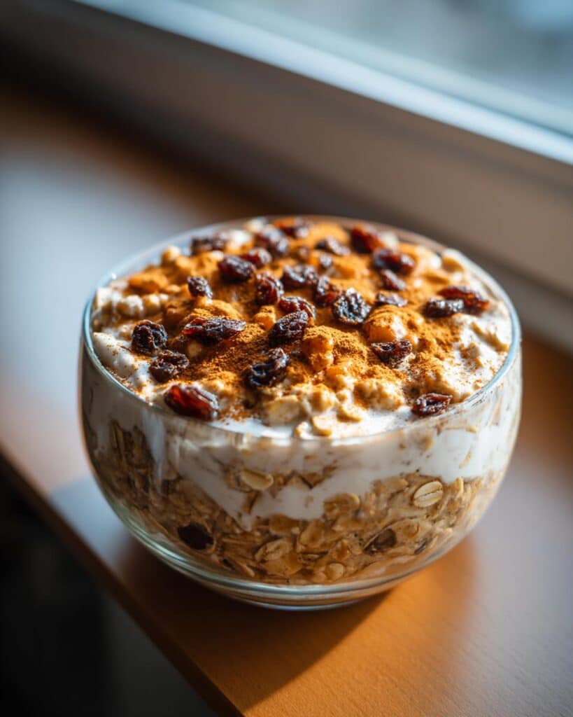 Gingerbread Overnight Oats