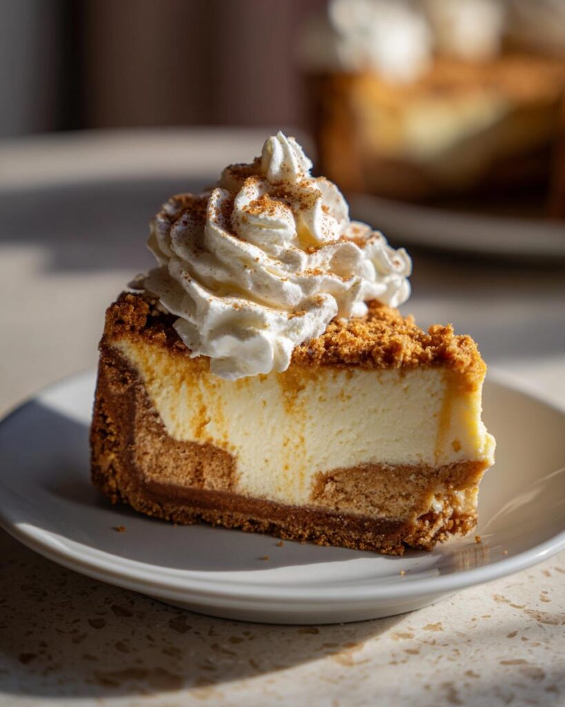 Golden Gingerbread Cheesecake Wreat